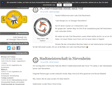 Tablet Screenshot of judo-nievenheim.de